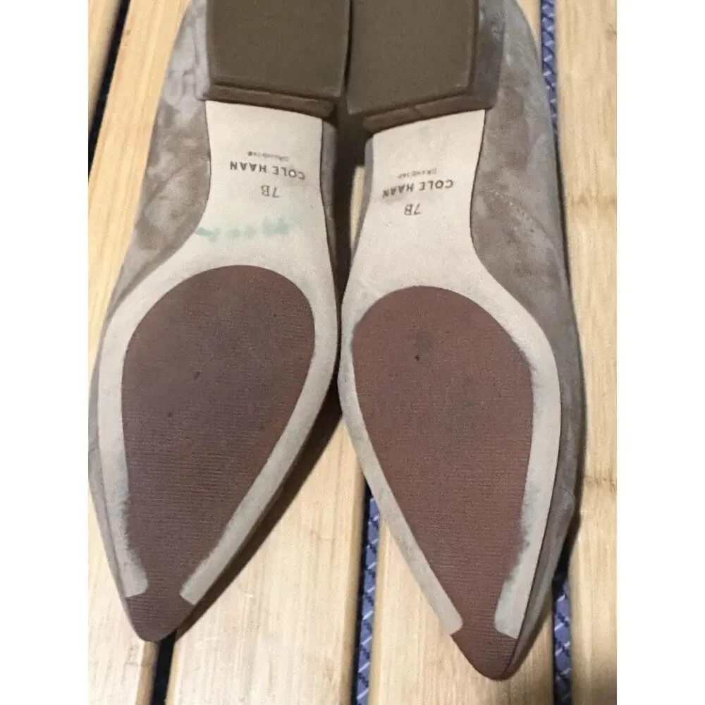 Cole-haan Women's Grey and Green Loafers